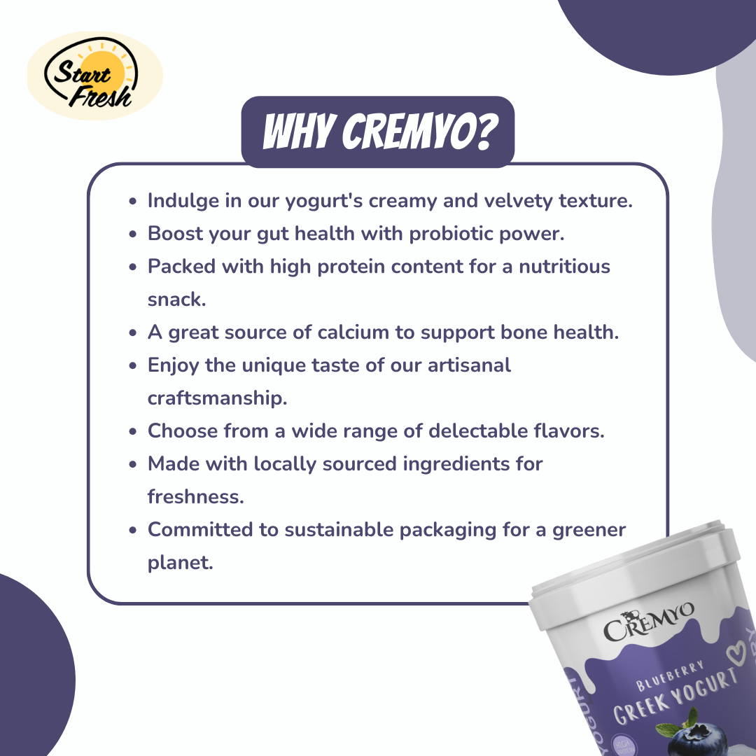 Blueberry Greek Yogurt