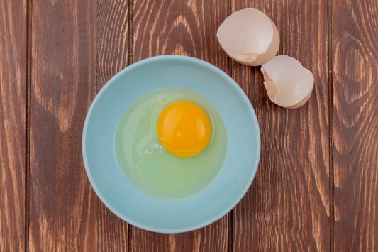 What does an orange yolk signify?