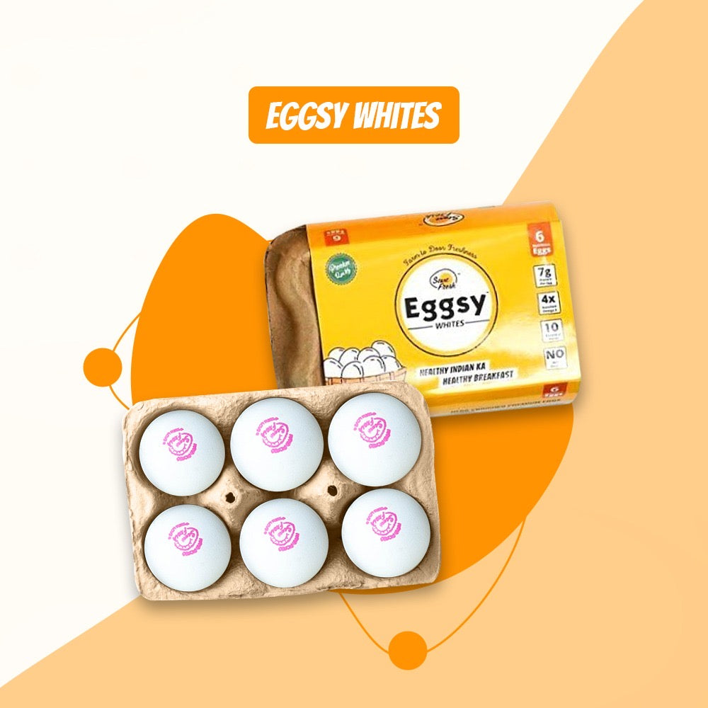 High Protein Eggsy Whites (Pack of 6 Eggs)